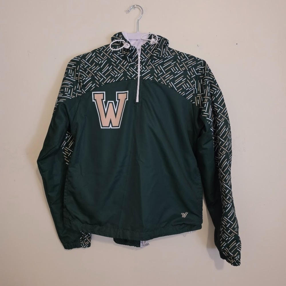 Varsity Spirit Cheerleader Warmup Set Small Green Tracksuit Costume  Westfield‎